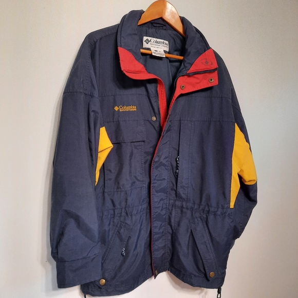 Columbia VTG Navy Blue Jacket - Picture 2 of 13